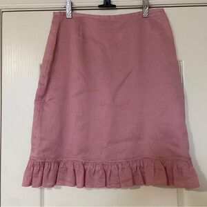 TOCCA Pink Ruffled Women's Skirt